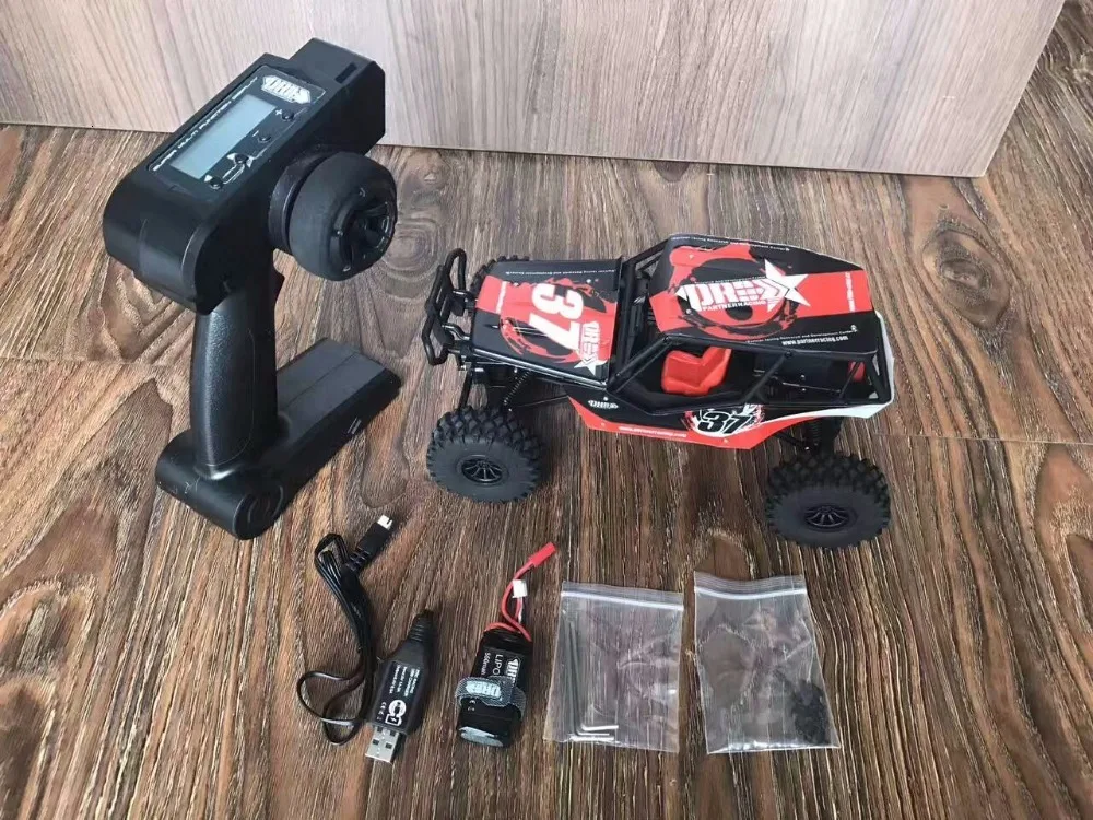 PRC 1/18 RC автомобиль 4WD Rock Crawlers 4x4 вождение автомобиля мини настольный альпинистский Автомобиль Дистанционное управление внедорожный автомобиль игрушка двигатель звук