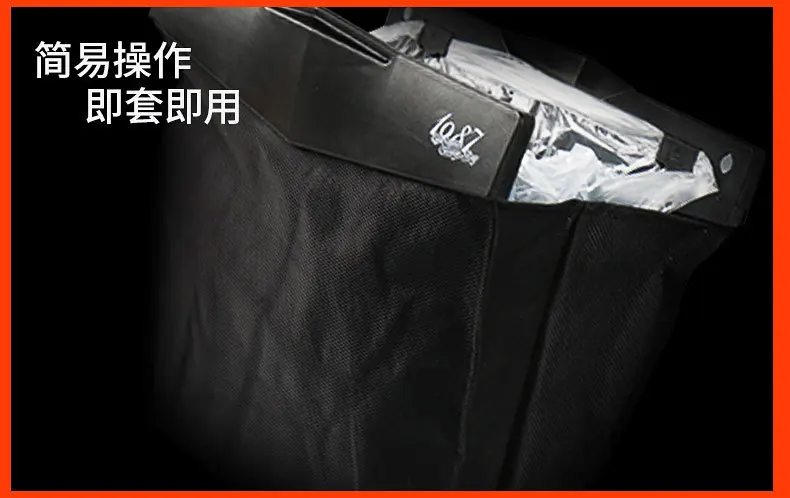 Manufacturers Direct Selling Car Mounted Garbage Bag Portable Hidden Hanging Storage Bag Box Bag Small Garbage Eco-friendly Bag