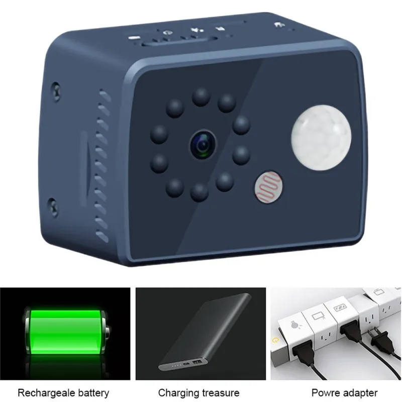 

MD20 Hd 1080p Mini Camera With Pir Sensor Infrared Motion Detection Camera Pocket Cop Sport Cam Video Recorder