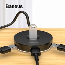 Baseus USB 3,0 USB C концентратор для MacBook Pro поверхностный тип C концентратор USB адаптер Micro USB 2,0 компьютерные аксессуары 4 порта USB разветвитель