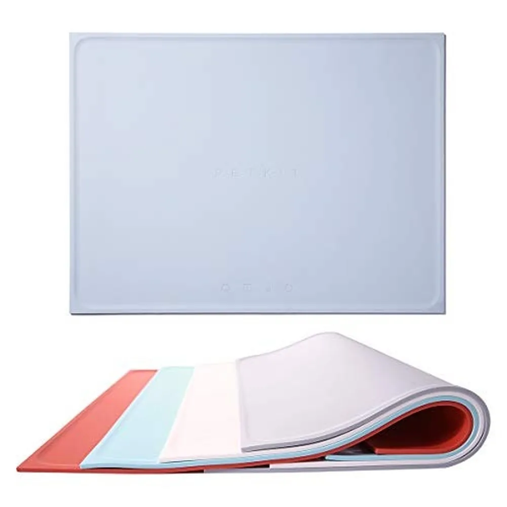 PETKIT Dog Cat Placemat Mat Silicone Waterproof Pet Food Non-Skid Spill Proof Feeding Easy to Clean 46x34cm | Дом и сад