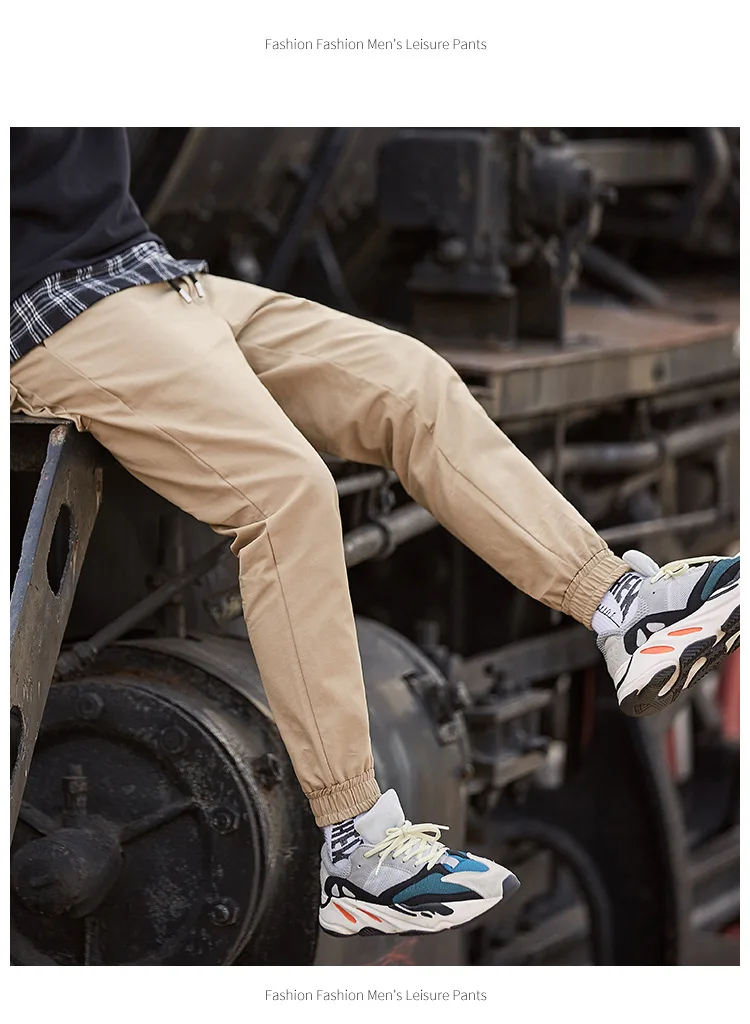 Comprar Pantalones de alta calidad para hombre, moda Casual, ropa de calle, mono, Hip Hop, pantalón bombacho de estilo harén