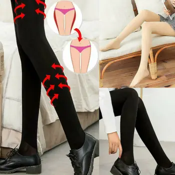 

Ladies 2 Size Down Compression Pantyhose Legs Shaper Pants Slimming Shape Women Tights Autumn New