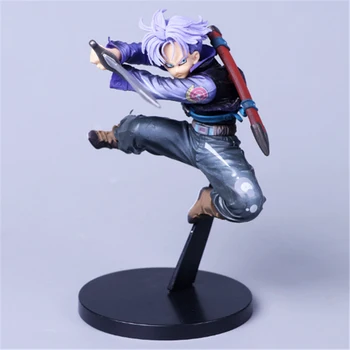 

Dragon Ball Z Goku Trunks Super Saiyan Trunks Future First Coming Jump Up Purple Hair Style Action Figure Collection