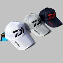 

Daiwa Sun Protection Fishing Cap Big Adjustable and Male Outdoor Fishing Brand Hat Breathable Cycling Hiking Sunshade Cap