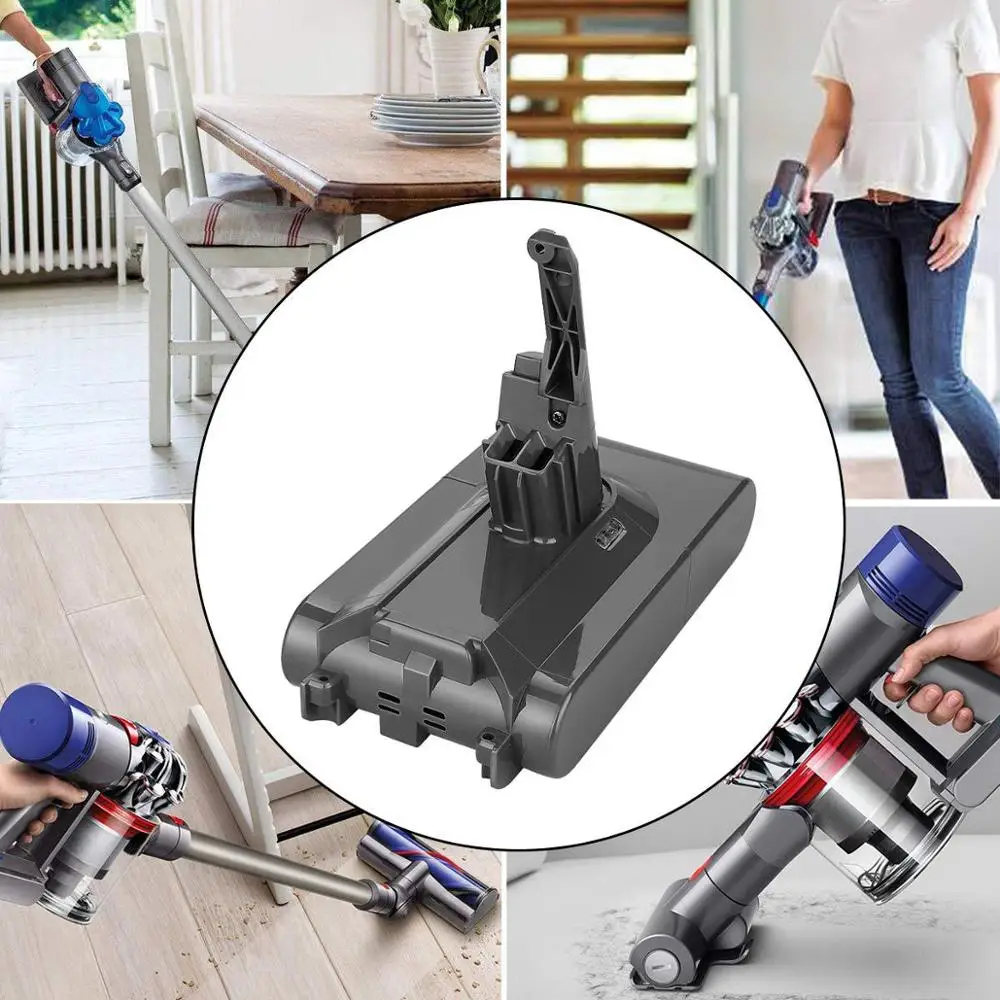 

High Quality 3500mAh 21.6V Li-ion BATTERY Vacuum Cleaner Rechargeable Battery For Dyson V8 Absolute V8 Animal 3.5Ah