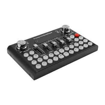 

Sound Card Audio Set Interface External Usb Live Microphone Sound Function Sing Card Pc Mobile Phone Bluetooth For Computer X2F4