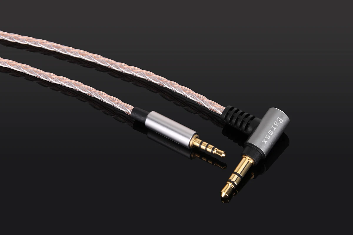 8-ядерный оплетка OCC аудио кабель для AKG Y40 Y55 Y50 Y45BT K545 k490 NC N90Q N60NC Y500 Y50BT N700NC M2