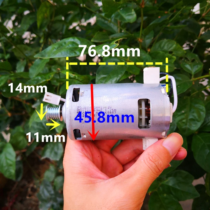 High power brush motor DC 36V 48V 120V 600W DIY table saw electric motor cutting machine Compensating carbon brush Motor