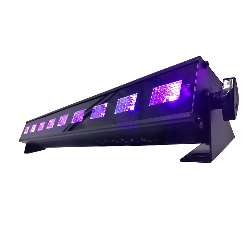 Беспроводной, DMX 512 пульт дистанционного управления светодиодный настенный светильник ультрафиолетовый свет 12x3W 9x3 6x3 стробоскоп звуковое действие работа сценический бар световой эффект