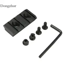 4 слота Тактический алюминиевый сплав оружейные крепления для прицела Quick Release QD 15 мм Пикатинни Вивер рельс лазерный прицел База крепление