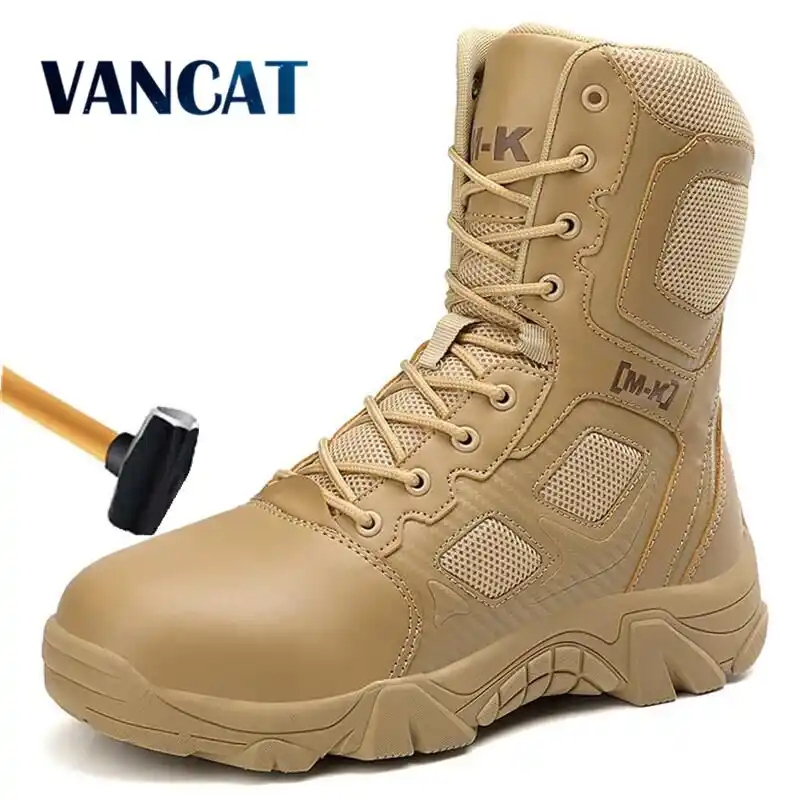 steel toe boots army