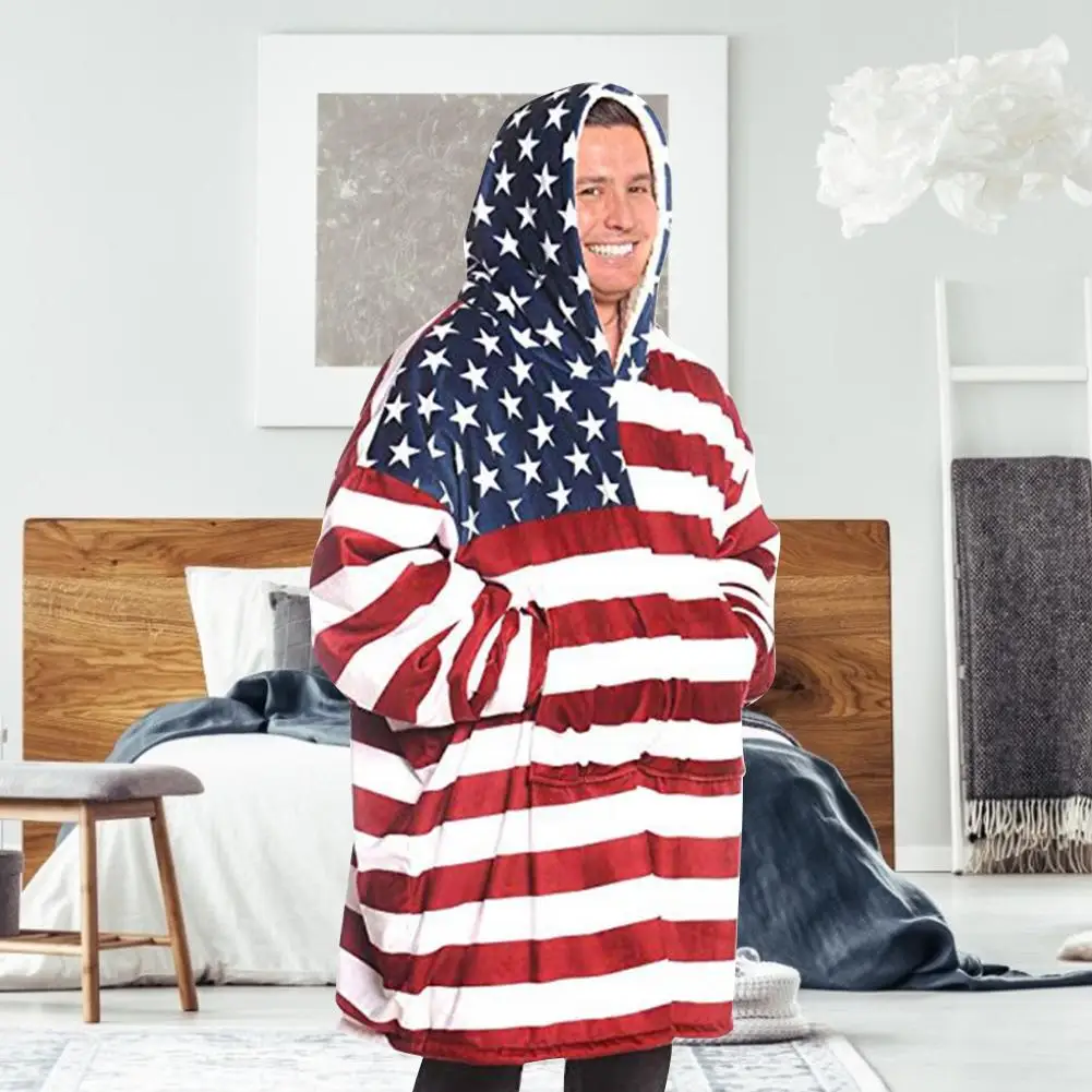 thick flannel hoodie