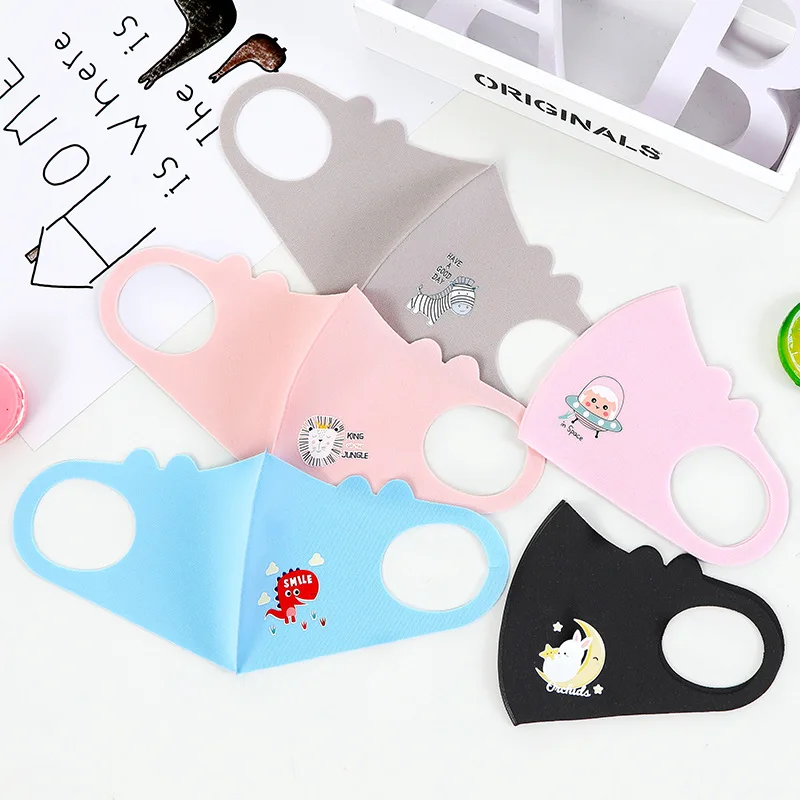 

Children Mask Cartoon Breathable Cotton PM2.5 Respiratory Breath Filter Anti Dust Warm Mouth Face Mask for 3-8 Years Old Kids