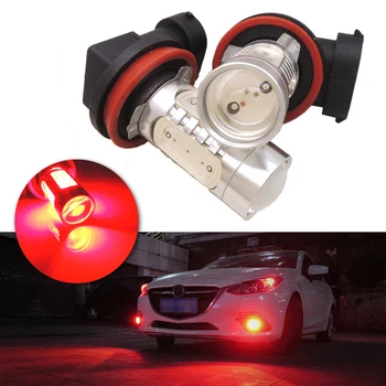 

2x Red H11 H8 Car Truck Driving Fog Lights Lamp Super Bright LED Bulbs New And High Quality