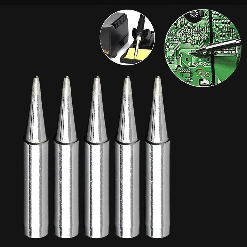 5Pcs Replacement Solder Soldering Iron Tip For Hakko 936 Station 900M-T-BDrop ship 5Pcs Replacement Solder Soldering Iron Tip For Hakko 936 Station 900M-T-BDrop ship