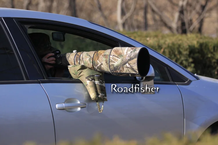 Roadfisher платформа для камеры планка держатель коврик хлопок зерна карман телеобъектив Подушка окна автомобиля для 800 мм 600 мм 100-400 70-200