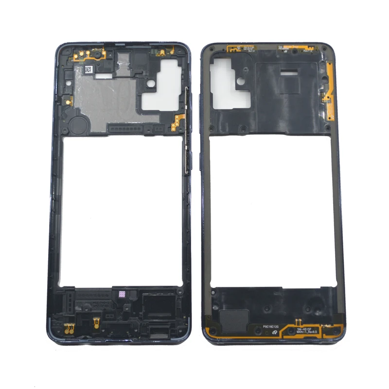 Новая рамка для Samsung Galaxy A51 A515 A515F оригинальный корпус телефона центральный с