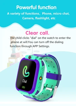 

Q12 smartwatch Smart Kid Safe Smart GPS Watch SOS Call Location Chat Finder Locator Tracker Anti Lost Monitor with Box