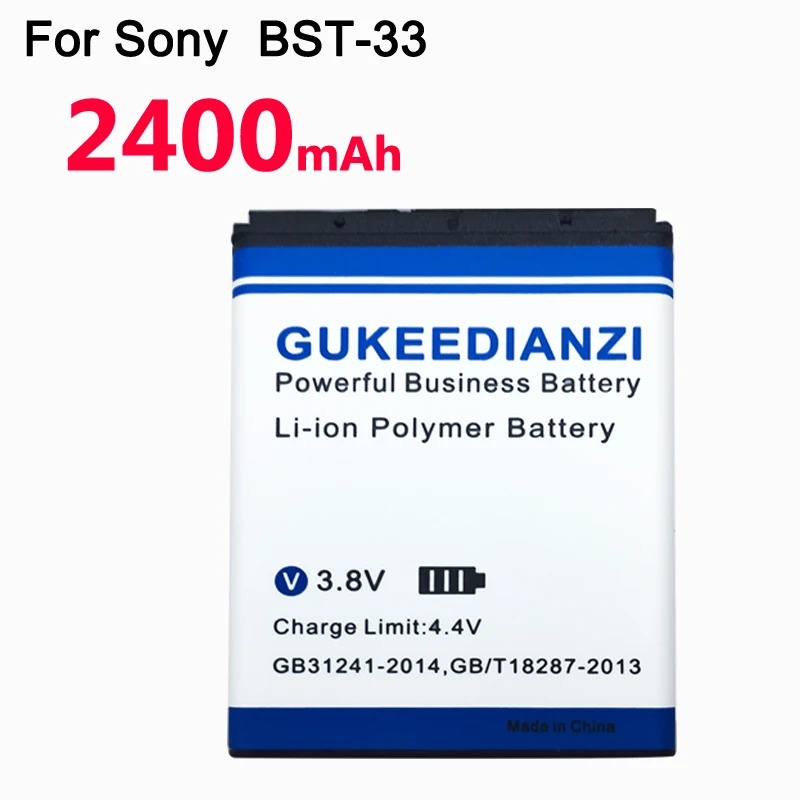 Аккумулятор для телефона GUKEEDIANZI Sony Ericsson W610i W660i W705 W880i Z530i K630 K790 K790i W888C W900i W960i BST 33 |