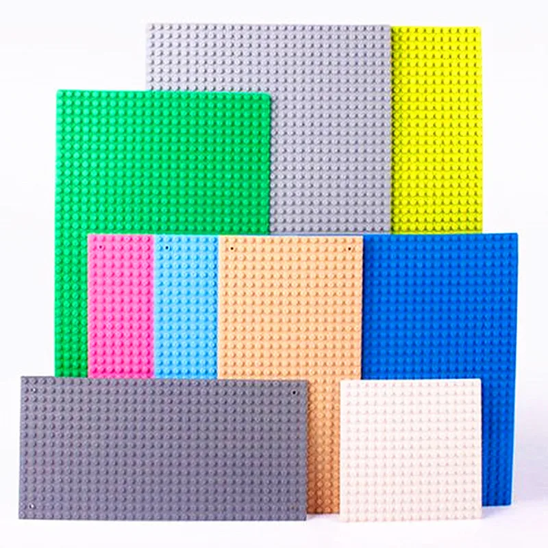 

32*32 Dots Plastic Blocks Base Plates Pink Compatible Legoing City Classic Toys Mini Building Bricks Baseplates for Kids