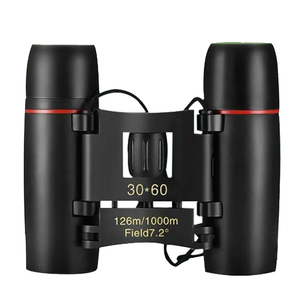 Foldable Binoculars Roof Prism Hiking Night Vision Telescope HD Outdoor ...