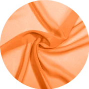 A-Line v-образным вырезом длиной до пола шифоновое платье с рюшами платья подружек невесты - Цвет: Оранжевый