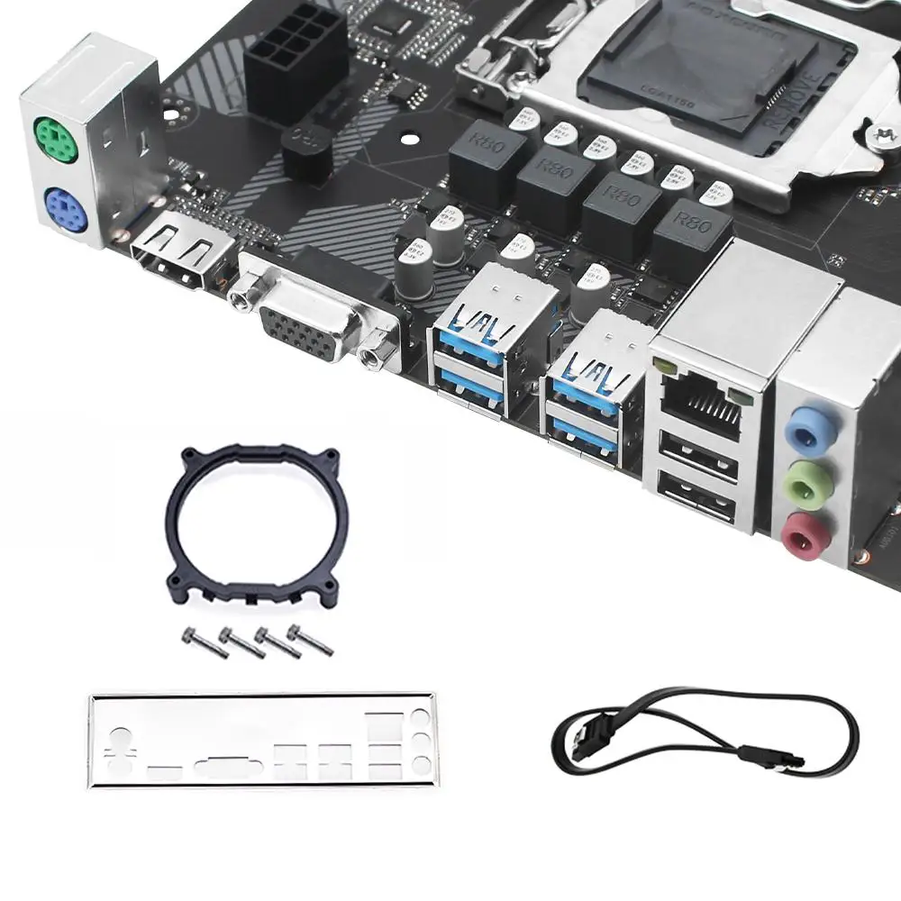 Jginyue H97 Motherboard Lga 1150 Support Intel Core Pentium Xeon Processor Ddr3 Non Ecc Ram Memory With Wifi Jack H97m Vh Plus Motherboards Aliexpress