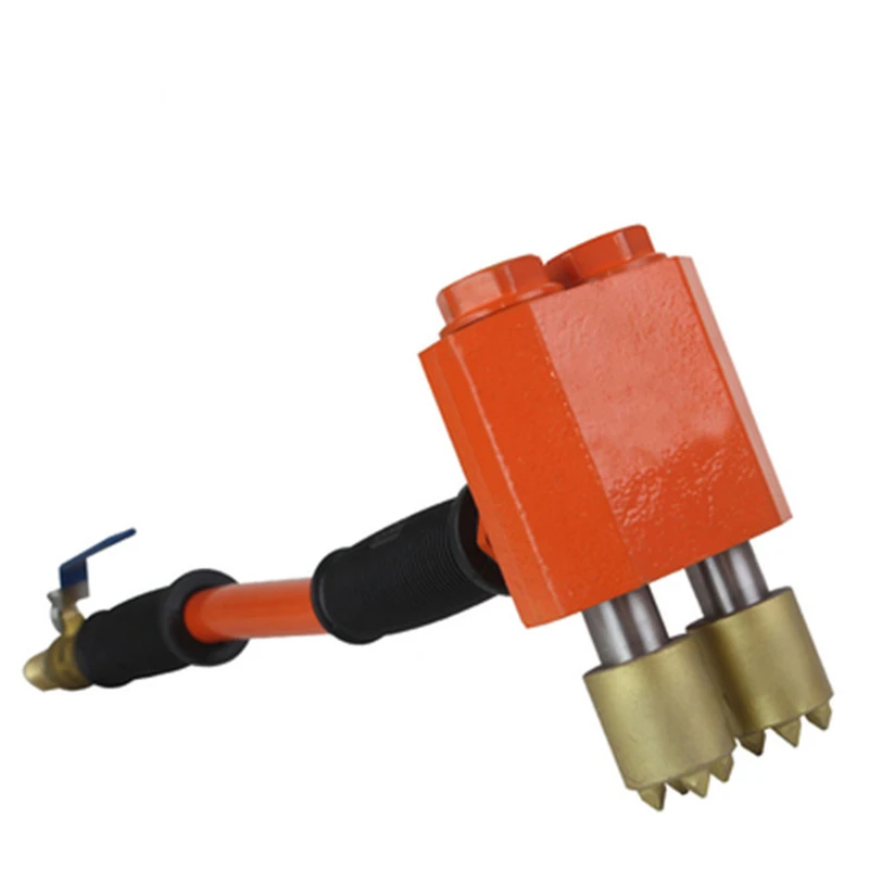 สองหัวนิวเมติกหยาบ Chisel คอนกรีต Air หยาบเครื่องมือ Handhold Wall