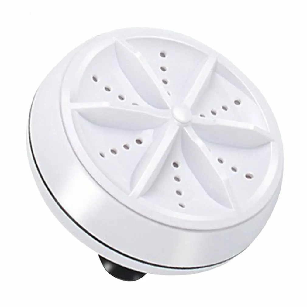 Mini Ultrasonic Washing Machine Turbo Rotating Washer Convenient Travel Home Business lazy cleaning machine washing artifact