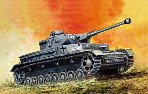 1/35 пропорции смолы литья модель Pz Kpfw Iv Ausf F1/F2 Танк модель игрушки