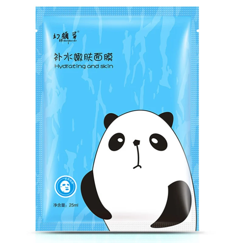 panda 1 шт. прекрасная Осветляющая Маска для лица с изображением животных свежая анти-маска для лица против прыщей увлажняющая панда - Цвет: panda