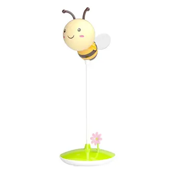 

USB charging touch dimming children bedside lamp LED bee night light cartoon bee table lamp practical