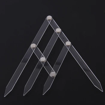 

Plastic Fish Eyebrow Ruler Permanent Makeup Stencils Eyebrow Shaping Stencil Tools Ratio Divider Ruler Beauty Women