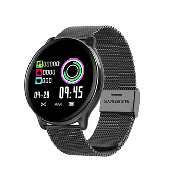 

Bakeey SE01 Camera Remote Control Heart Rate and Blood Pressure Monitor Music Control Pedometer buletooth Anti Lost Smart Watch
