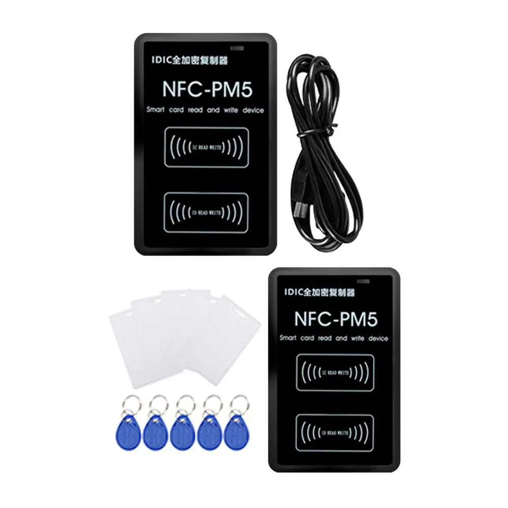 NFC-PM5 RFID Copier IC ID Reader Writer Duplicator Smart Full Decode Contactless 