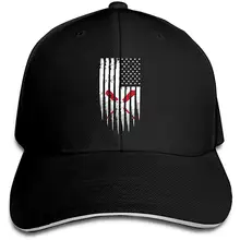 Для Мужчин's Для женщин Бейсбол Софтбол Летучая мышь с изображением американского флага Кепка-тракер Кепки Бейсбол Кепки