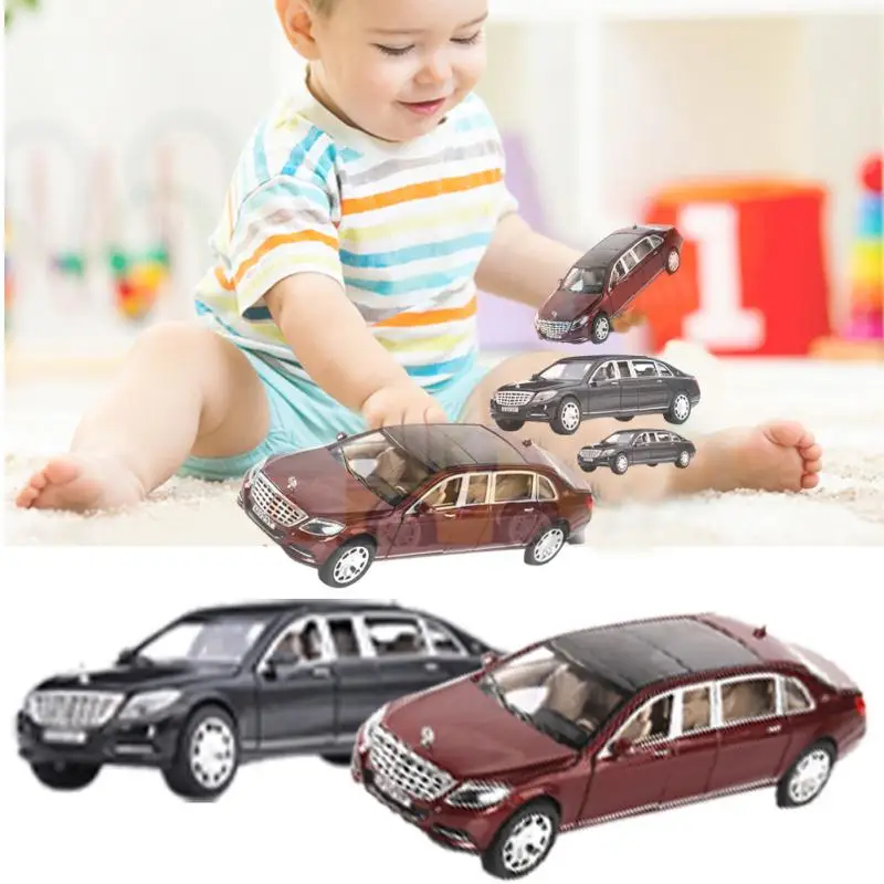 1:24 Игрушечная модель для Mercedes Maybach S600 Limousine литая металлическая автомобиля