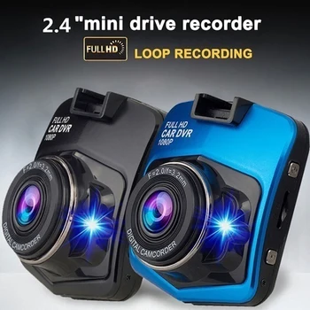 

1080P Car DVR Dash Camera Vedio Recorder Security Night Vision Loop Recording Wide Angle Mini Full HD Auto Dashcam Registrar