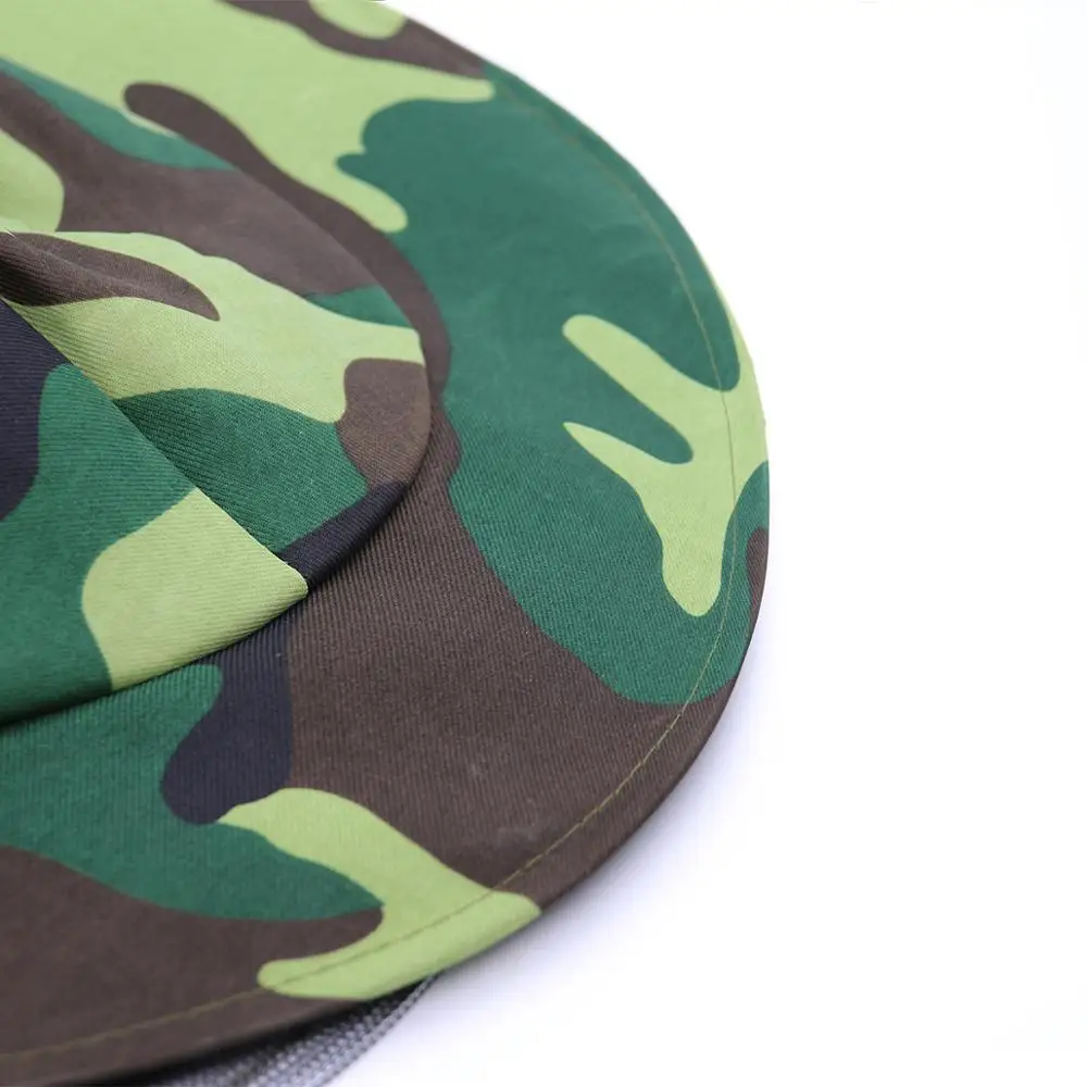 Beekeeping Hat 1pcs Outdoor Camouflage Net Yarn Anti-Mosquito Fishing Sunshade Facial Protective Cap Beekeeper Mask Equipment