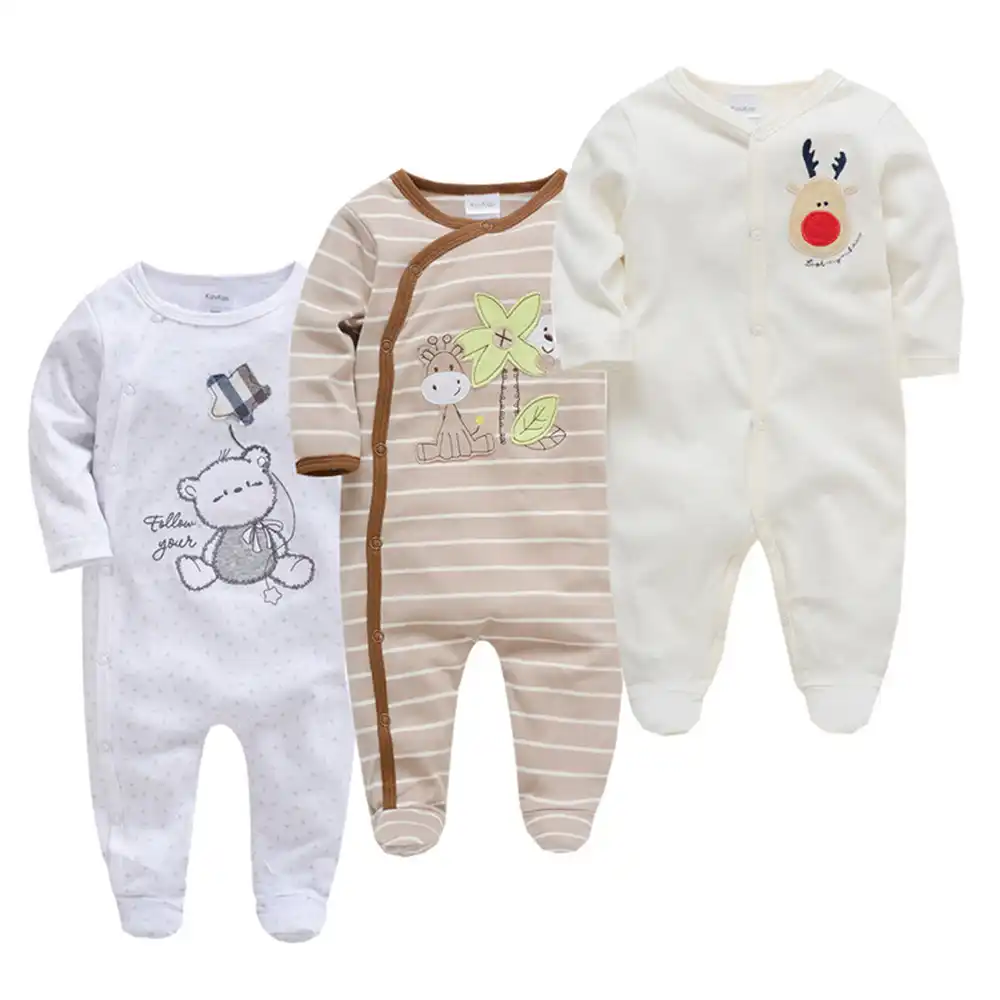 baby boy footed sleepers