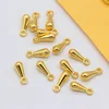 100pcs Gold/Rhodium/Antique Bronze Metal Water Drop End Beads 2*7 3*9mm Extender Chain Pendant Supplies For DIY Jewelry ► Photo 3/5