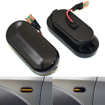 

2pieces Led Dynamic Side Marker Turn Signal Light For Volkswagen VW Bora Golf 3 4 Passat 3BG Polo SB6 SEAT Ibiza Leon Skoda Ford