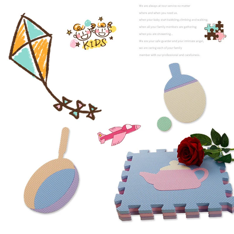 Модный дизайн креативная игрушка-головоломка мультяшный коврик для детской игры