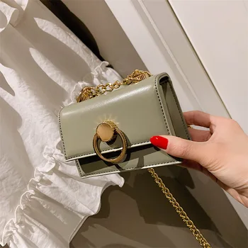 

Luxury women's bag 2020 new wave Korean version of the small square bag chain shoulder Messenger bag wild mini bag