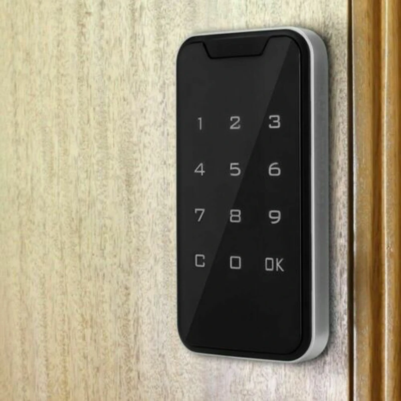 

1 * Smart Lock Smart Digital Lock Electronic Password Keypad Number Cabinet Door