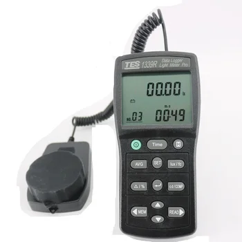 

TES-1339R Portable Illuminometer Light Meter Data Logger Light Meter Measuring Range 0.01 to 999900Lux,Data Hold Function.