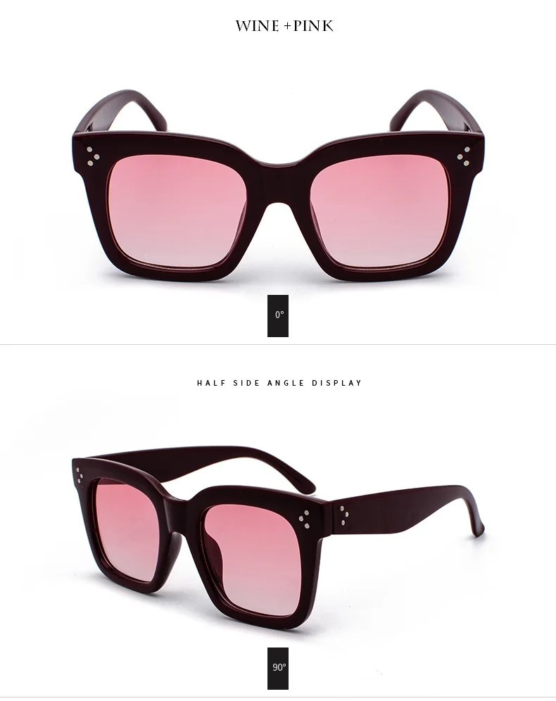Мода Ким солнечные очки в стиле Кардашьян леди плоский топ очки Lunette Femme женские роскошные солнцезащитные очки для женщин заклепки солнцезащитный крем
