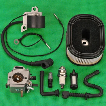 

Carburetor Carb Ignition Coil Air Filter For STIHL 044 046 MS440 MS460 Chainsaw Oil Filter Oil Line Ignition Coil
