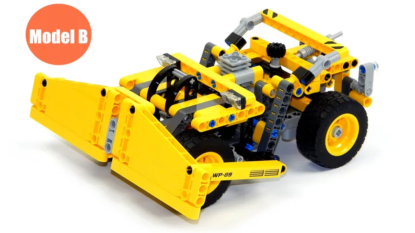 42035 362 шт. Technic серия 2в1 шахтерский грузовик бульдозер модель строительные блоки игрушки для детей подарок Decool 3363